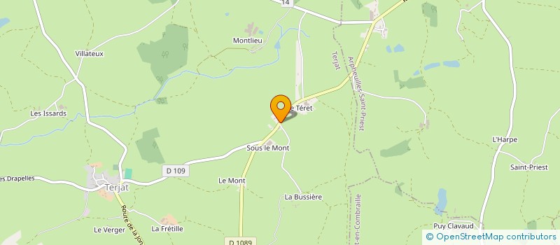localisation de l'entreprise MONSIEUR GILLES LAMOINE à TERJAT