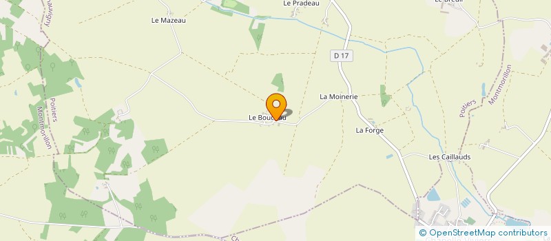 localisation de l'entreprise MONSIEUR GILLES LAMY  CHAUVIGNY