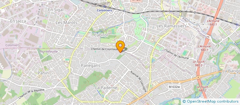 localisation de l'entreprise MONSIEUR GILLES LANGELLOTTI à TOURNEFEUILLE