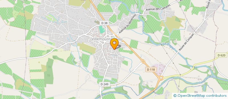 localisation de l'entreprise MONSIEUR GILLES LANTERMINO à VILLEMOUSTAUSSOU