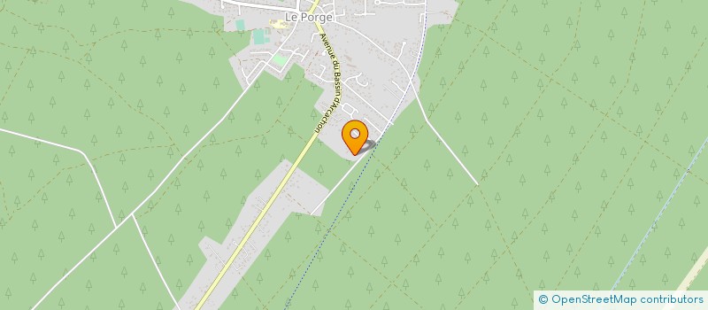 localisation de l'entreprise MONSIEUR GILLES LAPEYRE  LE PORGE