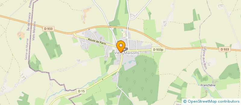 localisation de l'entreprise MONSIEUR GILLES LAPLACE  VIELS-MAISONS