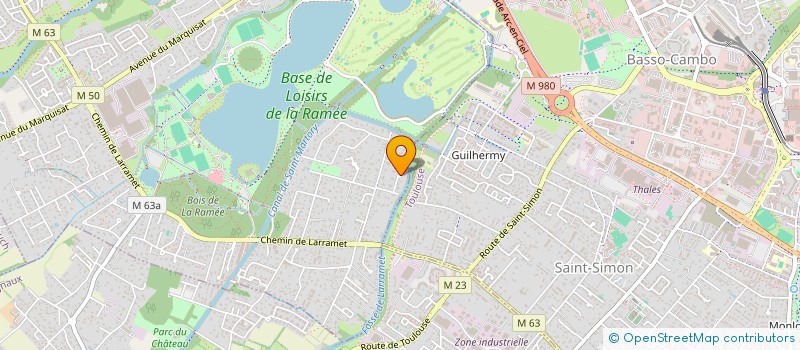 localisation de l'entreprise MONSIEUR GILLES LASFARGUES  TOURNEFEUILLE