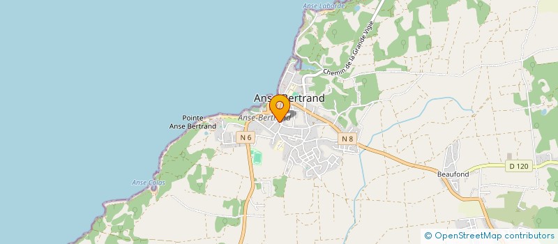 localisation de l'entreprise MONSIEUR GILLES LATOURNALD à ANSE-BERTRAND