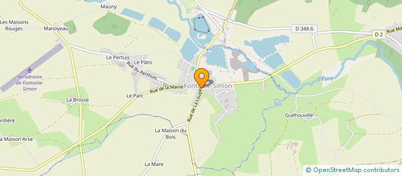 localisation de l'entreprise MONSIEUR GILLES LAUTRIC à FONTAINE-SIMON