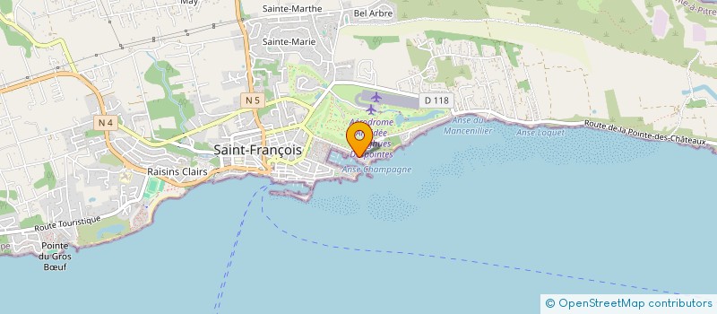 localisation de l'entreprise MONSIEUR GILLES LAVIGNE à SAINT-FRANCOIS