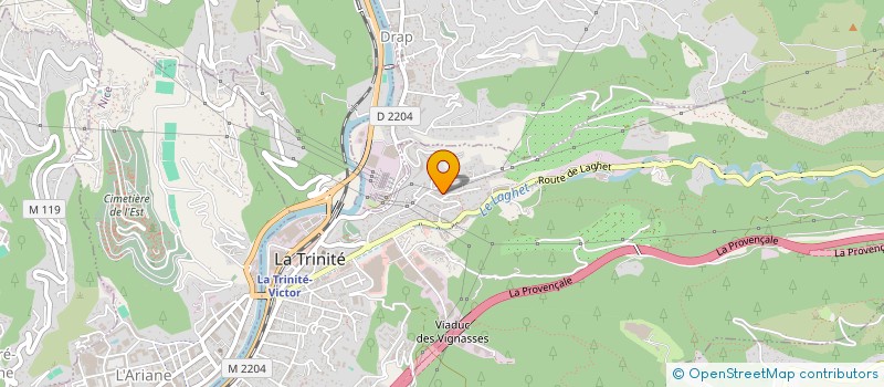 localisation de l'entreprise MONSIEUR GILLES LAVIGNE à LA TRINITE