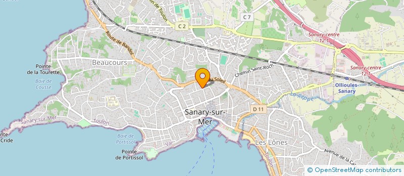 localisation de l'entreprise MONSIEUR GILLES LAZZARINI à SANARY-SUR-MER