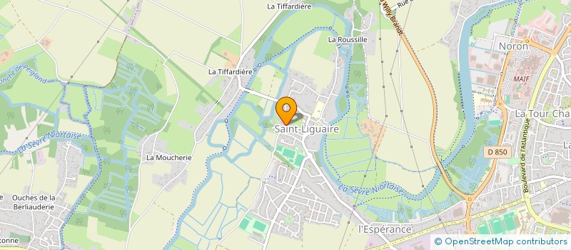 localisation de l'entreprise MONSIEUR GILLES LE BALC'H à NIORT