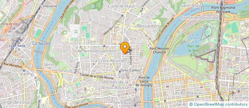 localisation de l'entreprise MONSIEUR GILLES LE BIHAN  LYON