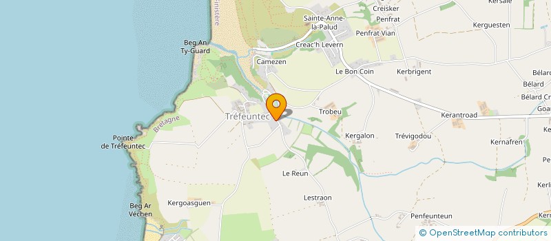 localisation de l'entreprise MONSIEUR GILLES LE BIHAN  PLONEVEZ-PORZAY