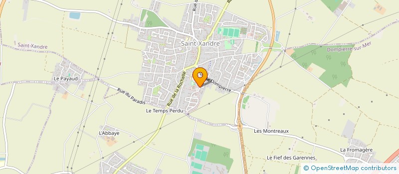 localisation de l'entreprise MONSIEUR GILLES LE CLOUEREC  SAINT-XANDRE