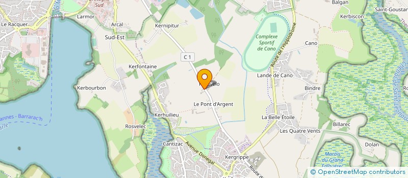 localisation de l'entreprise MONSIEUR GILLES LE FALHER à SENE