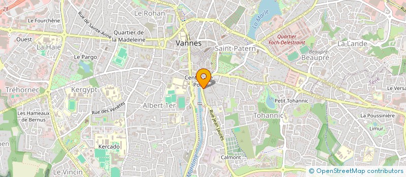 localisation de l'entreprise MONSIEUR GILLES LE FLOCH à VANNES