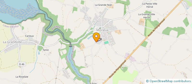 localisation de l'entreprise MONSIEUR GILLES LE GAL à LAMBALLE-ARMOR