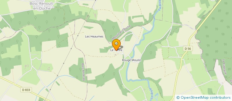 localisation de l'entreprise MONSIEUR GILLES LE GLORION  MESNIL-EN-OUCHE