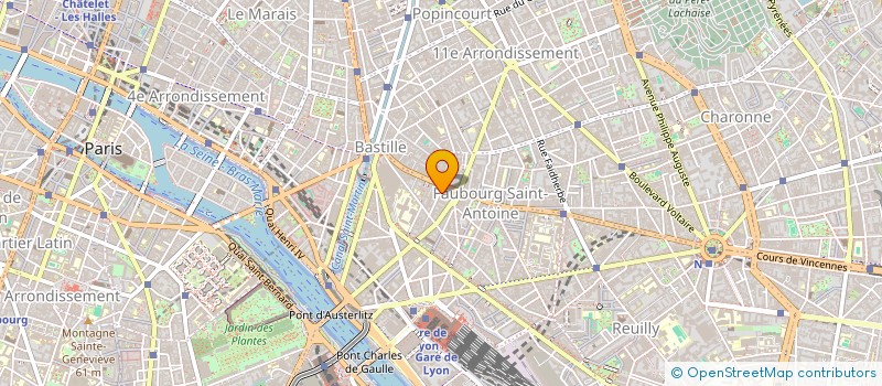 localisation de l'entreprise MONSIEUR GILLES LE GORREC  PARIS