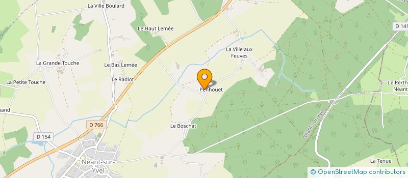 localisation de l'entreprise MONSIEUR GILLES LE POTTIER  NEANT-SUR-YVEL