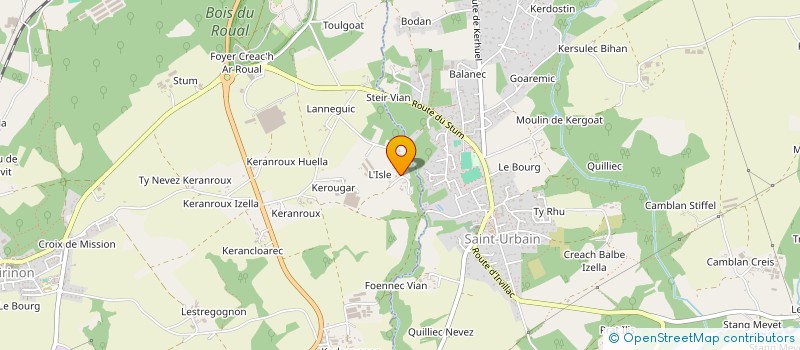 localisation de l'entreprise MONSIEUR GILLES LE ROUX à DIRINON
