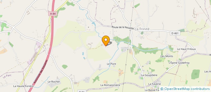 localisation de l'entreprise MONSIEUR GILLES LEBEURIER à BESLON
