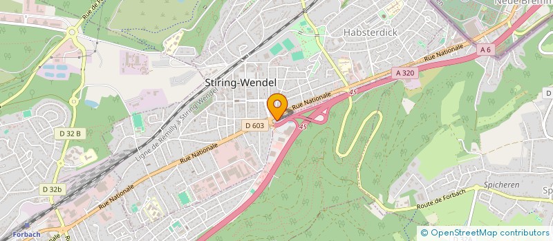 localisation de l'entreprise MONSIEUR GILLES LEBLANC à STIRING-WENDEL