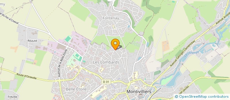 localisation de l'entreprise MONSIEUR GILLES LEBRETON  MONTIVILLIERS