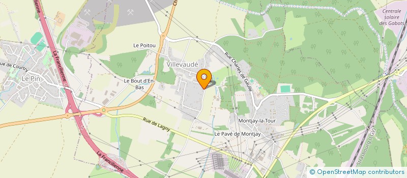 localisation de l'entreprise MONSIEUR GILLES LECHEVALIER à VILLEVAUDE