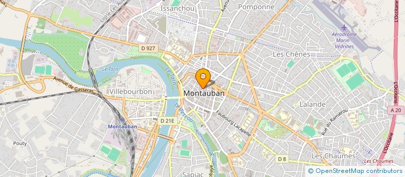 localisation de l'entreprise MONSIEUR GILLES LECLAND  MONTAUBAN