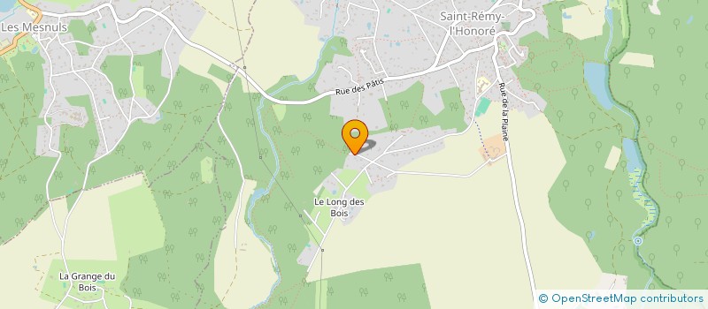 localisation de l'entreprise MONSIEUR GILLES LECLERCQ  SAINT-REMY-L'HONORE