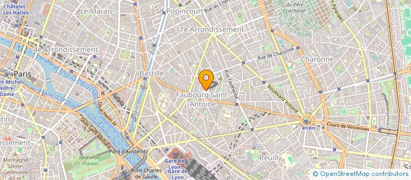 localisation de l'entreprise MONSIEUR GILLES LECOQ  PARIS