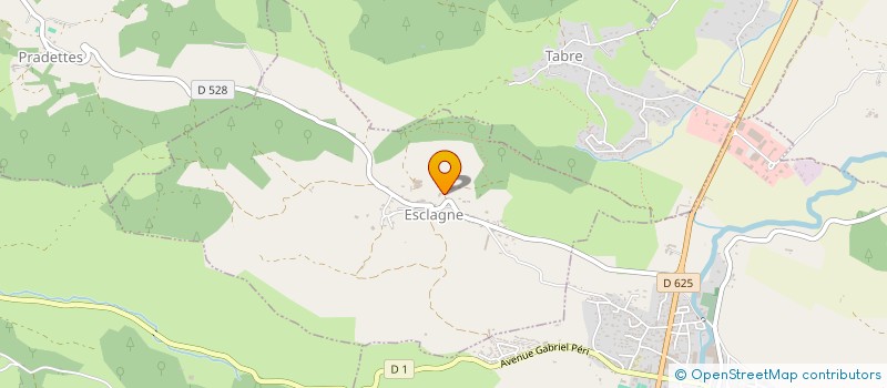 localisation de l'entreprise MONSIEUR GILLES LEFRANCOIS  LIMBRASSAC