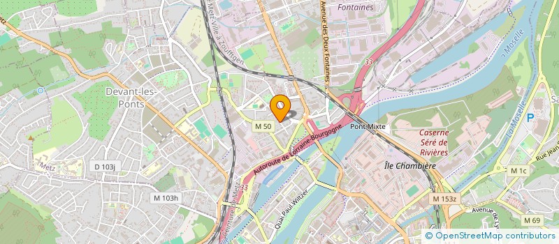 localisation de l'entreprise MONSIEUR GILLES LEGER  METZ