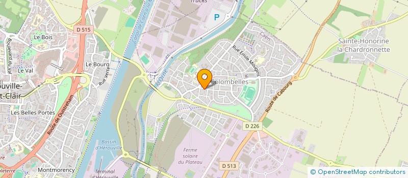 localisation de l'entreprise MONSIEUR GILLES LEGRAS à COLOMBELLES