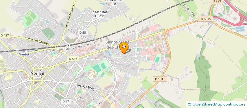localisation de l'entreprise MONSIEUR GILLES LEGRAS à SAINTE-MARIE-DES-CHAMPS