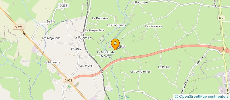 localisation de l'entreprise MONSIEUR GILLES LEMAITRE  SAINT-JEAN-DE-LA-HAIZE