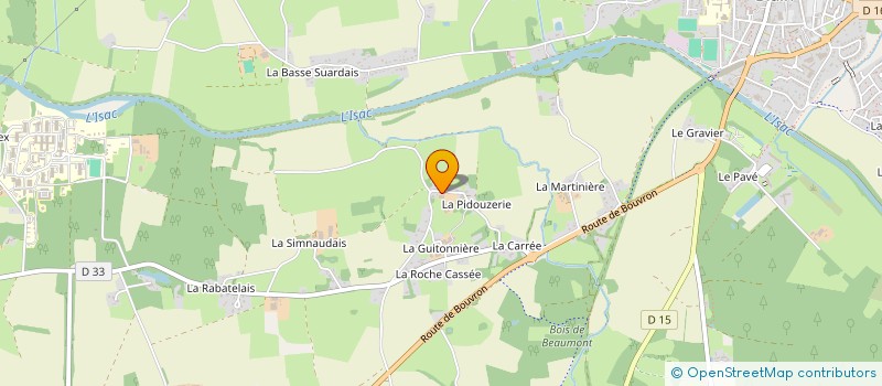 localisation de l'entreprise MONSIEUR GILLES LEMAITRE  BLAIN