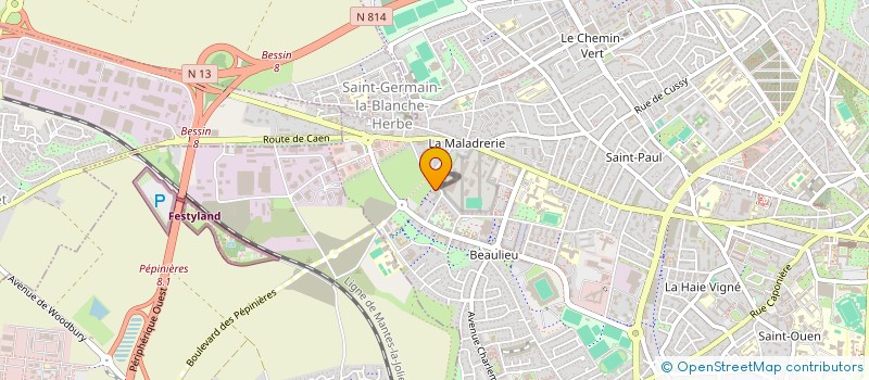localisation de l'entreprise MONSIEUR GILLES LEMAITRE à CAEN