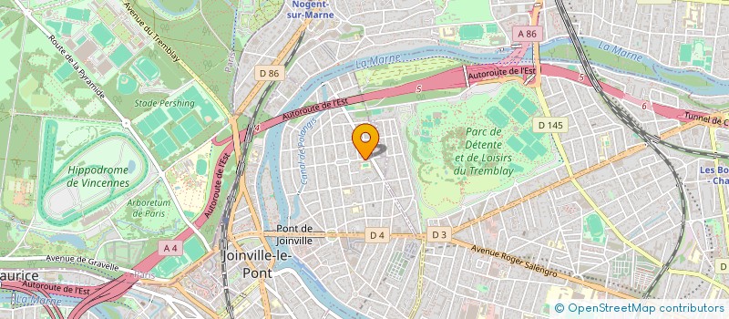 localisation de l'entreprise MONSIEUR GILLES LEMEE à JOINVILLE-LE-PONT
