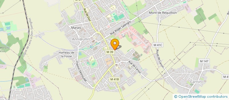 localisation de l'entreprise MONSIEUR GILLES LEMERRE  ANNULLIN