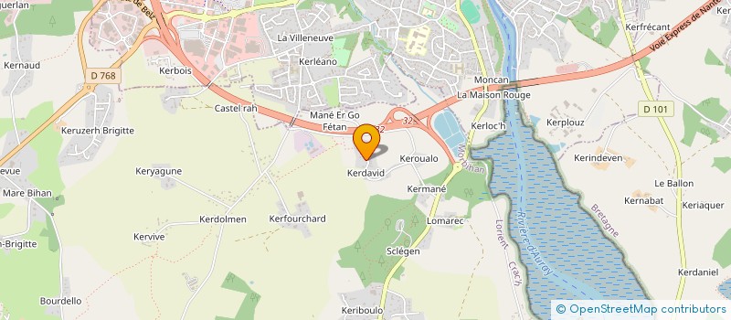 localisation de l'entreprise MONSIEUR GILLES LEMETOUR  CRACH