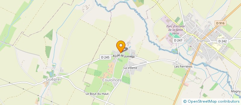 localisation de l'entreprise MONSIEUR GILLES LEMONNIER à COULONCES