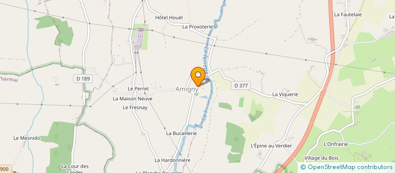 localisation de l'entreprise MONSIEUR GILLES LEMONNIER DE GOUVILLE  AMIGNY