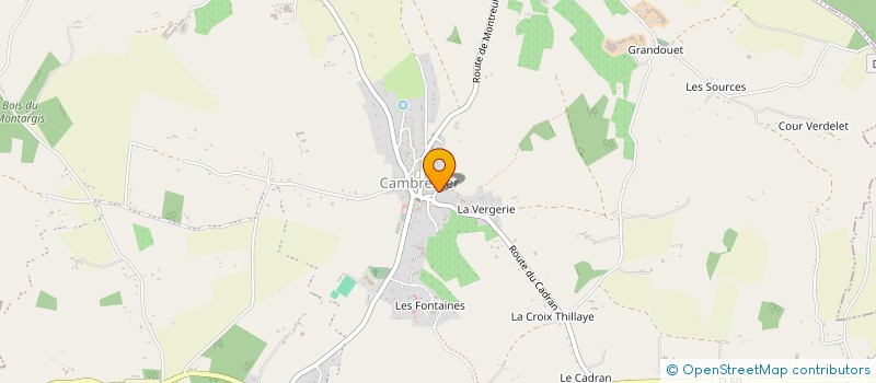 localisation de l'entreprise MONSIEUR GILLES LENAIN  MANERBE