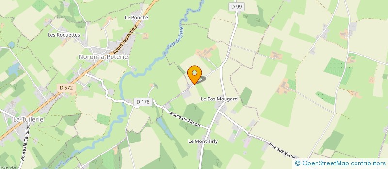 localisation de l'entreprise MONSIEUR GILLES LENAULT à CAHAGNOLLES