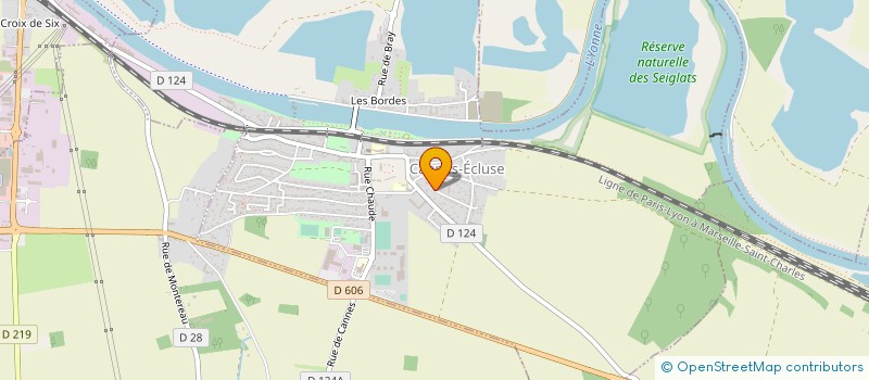 localisation de l'entreprise MONSIEUR GILLES LEPAGE à CANNES-ECLUSE