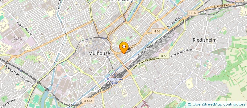 localisation de l'entreprise MONSIEUR GILLES LERCH  MULHOUSE