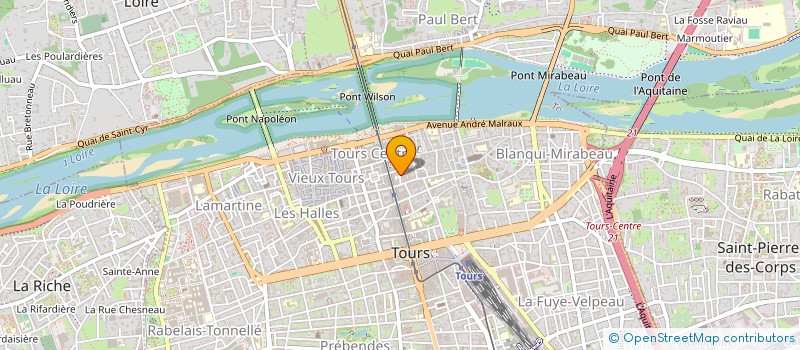 localisation de l'entreprise MONSIEUR GILLES LERE  TOURS