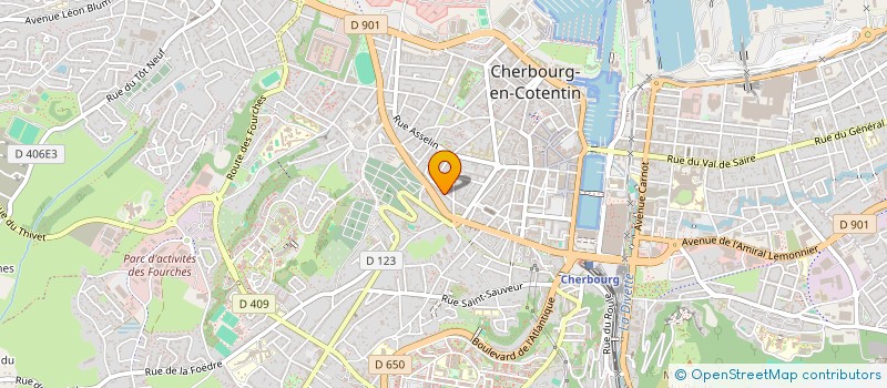 localisation de l'entreprise MONSIEUR GILLES LEROUVILLOIS à CHERBOURG-EN-COTENTIN
