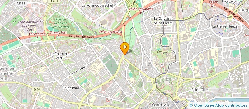 localisation de l'entreprise MONSIEUR GILLES LEROUX à CAEN