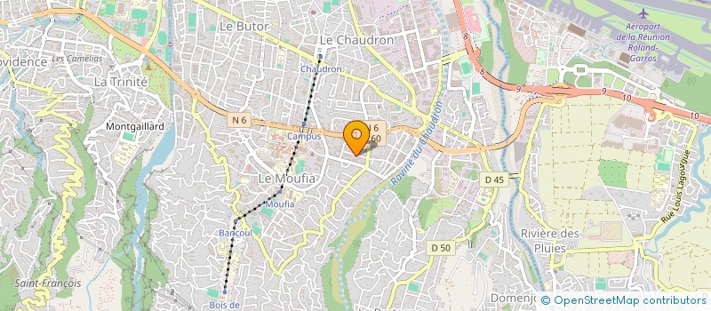 localisation de l'entreprise MONSIEUR GILLES LEUNG TACK KIME à SAINT-DENIS